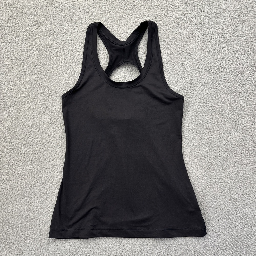 Athleta Nitro Tank Top Black Athletic Athleisure Yoga Women's Small